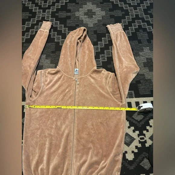 Juicy Couture Tan Velvet Jacket - Picture 5 of 5